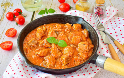 Подлива из свиного мяса