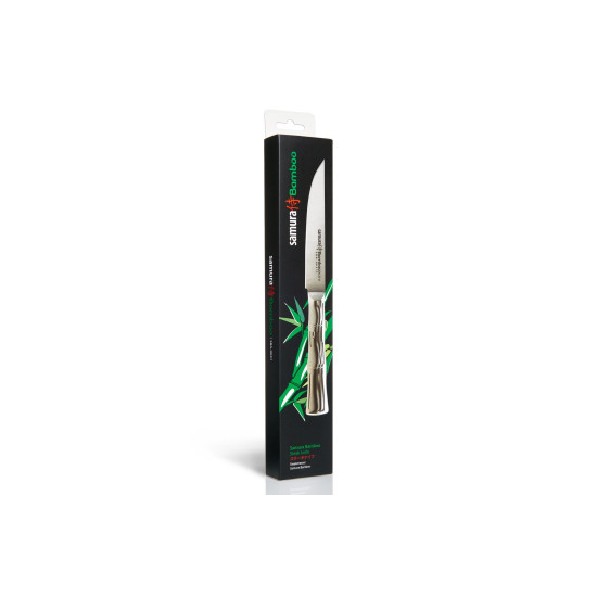 Нож стейковый Samura Bamboo, 110 мм. (SBA-0031) Нож стейковый Samura Bamboo, 110 мм. (SBA-0031)