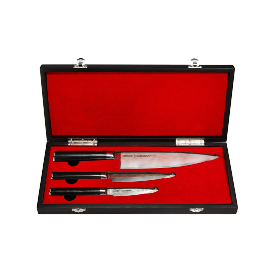 Набор ножей из 3 предметов Samura Damascus (SD-0220) Набор ножей из 3 предметов Samura Damascus (SD-0220)