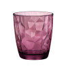 Стакан низкий Bormioli Rocco ROCK PURPLE DIAMOND, 305 мл.