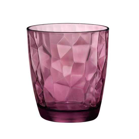 Стакан низкий Bormioli Rocco ROCK PURPLE DIAMOND, 305 мл. Стакан низкий Bormioli Rocco ROCK PURPLE DIAMOND, 305 мл.
