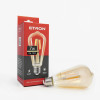 Лампа Эдисона LED ETRON, E27, 2700К, 7W, золото (1-EFP-163)