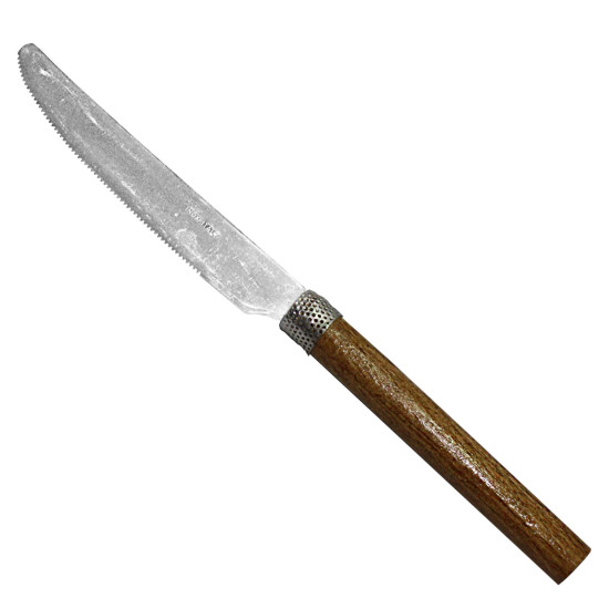 Нож столовий MAZHURA WOOD WALNUT 18/10, 22,5 см. Нож столовий MAZHURA WOOD WALNUT 18/10, 22,5 см.