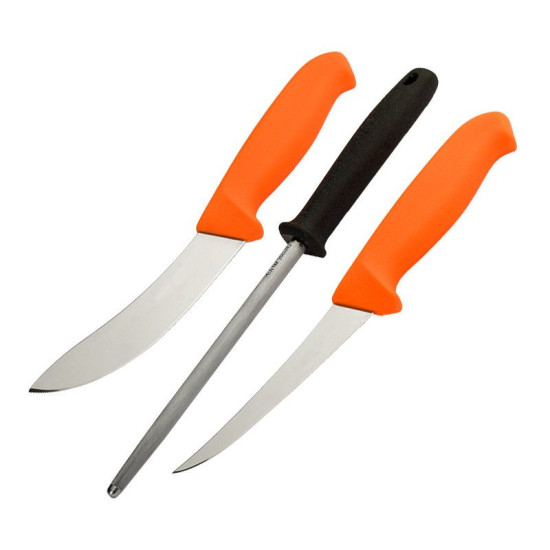 Набор Morakniv 2 ножа + мусат Hunting Set 3000 Orange (12098) Набор Morakniv 2 ножа + мусат Hunting Set 3000 Orange (12098)