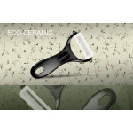 Овощечистка керамическая Samura Eco-ceramic черная (SCP-100BL)