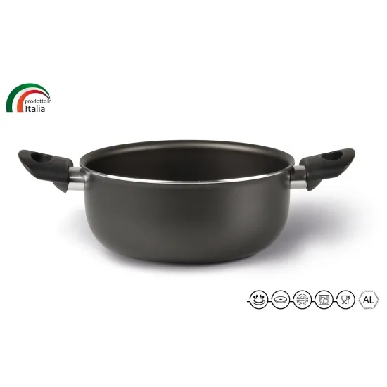 Каструля без кришки TVS Basilico, 24 см, 4,7 л. (82406242310401)