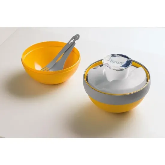Ланч-бокс для салата с аккумулятором холода и приборами Guzzini ON THE GO, красный (100101164) Ланч-бокс для салата с аккумулятором холода и приборами Guzzini ON THE GO, красный (100101164)