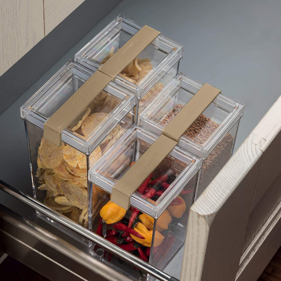 Контейнер для сыпучих продуктов Guzzini KITCHEN ACTIVE DESIGN, прозрачный (16920111) Контейнер для сыпучих продуктов Guzzini KITCHEN ACTIVE DESIGN, прозрачный (16920111)