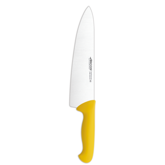 Нож поварской Arcos 2900 желтый, 250 мм. (290800) Нож поварской Arcos 2900 желтый, 250 мм. (290800)