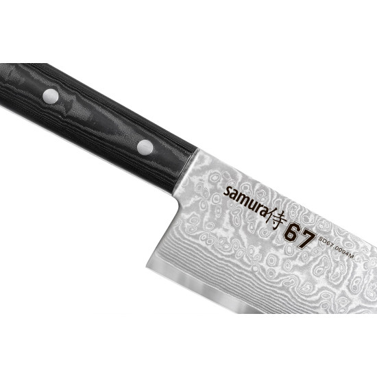 Нож кухонный Samura 67 Damascus Сантоку, 175 мм. (SD67-0094M) Нож кухонный Samura 67 Damascus Сантоку, 175 мм. (SD67-0094M)