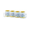 Набор для специй керамический Maestro Flora, 5 ед., горизонтальный (MR-20008-04CS)