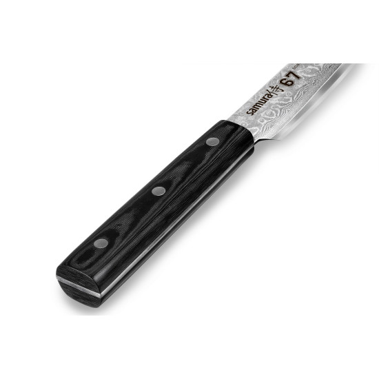 Нож для нарезки (слайсер) Samura 67 Damascus TANTO, 230 мм. (SD67-0046MT)