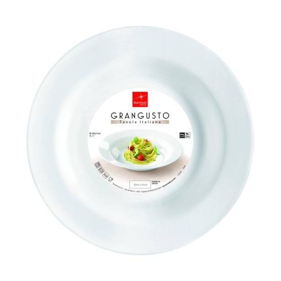 Тарелка для пасты Bormioli Rocco GRANGUSTO, 30 см.