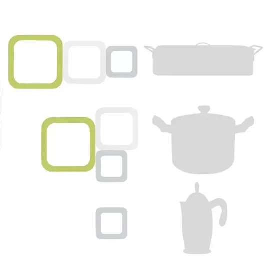 Набор подставок под горячее Guzzini KITCHEN ACTIVE DESIGN, 3 шт, красный (29230055) Набор подставок под горячее Guzzini KITCHEN ACTIVE DESIGN, 3 шт, красный (29230055)
