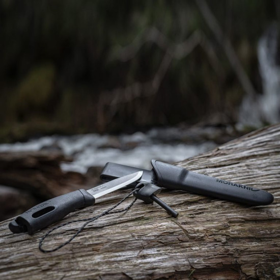 Нож Morakniv Companion Spark Black (13567) Нож Morakniv Companion Spark Black (13567)