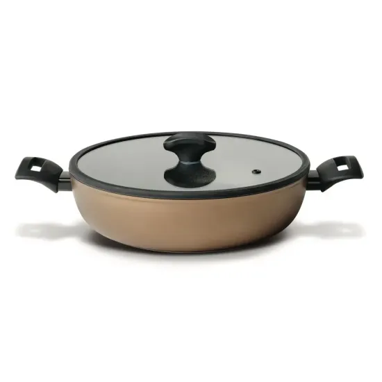 Стійник з двома ручками та кришкою TVS Tenace Induction, 28 см. (DT574283710001C) Стійник з двома ручками та кришкою TVS Tenace Induction, 28 см. (DT574283710001C)