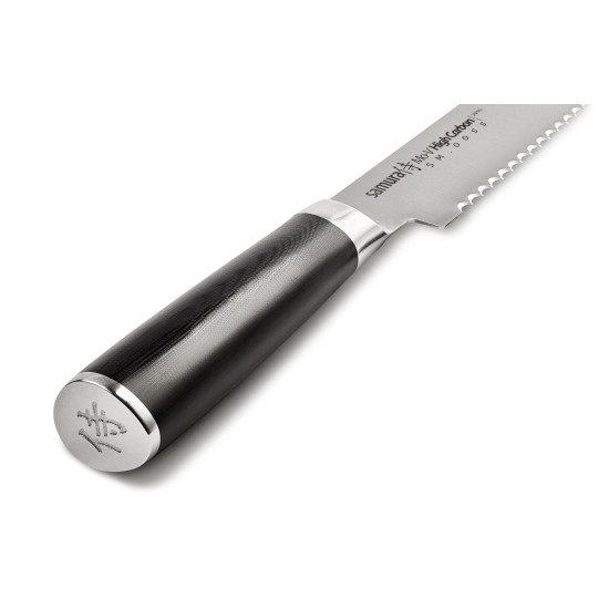Нож для хлеба Samura Mo-V, 230 мм., black (SM-0055)