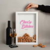 Копилка для винных пробок Бери-Дари "Cheers Bitches", белая