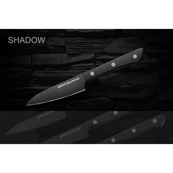 Нож овощной Samura Shadow, 99 мм. (SH-0011) Нож овощной Samura Shadow, 99 мм. (SH-0011)