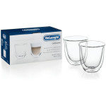 Набор стаканов Delonghi Cappuccino, 190 мл, 2 шт. (5513214601/5513284161)