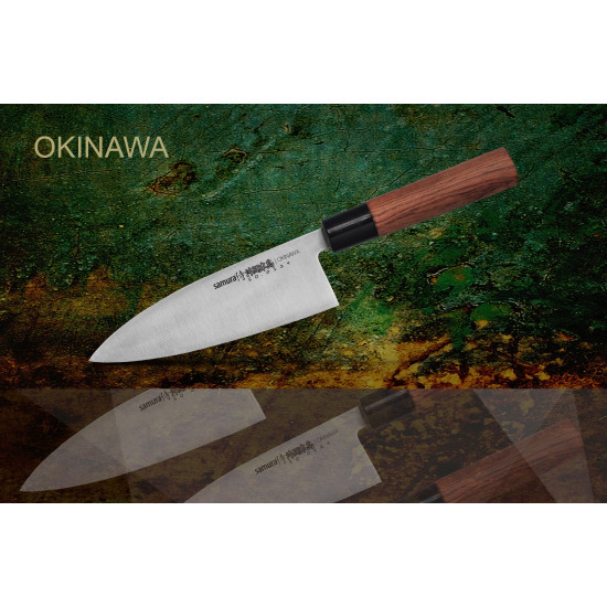 Нож кухонный Samura Okinawa Деба, 170 мм. (SO-0129) Нож кухонный Samura Okinawa Деба, 170 мм. (SO-0129)