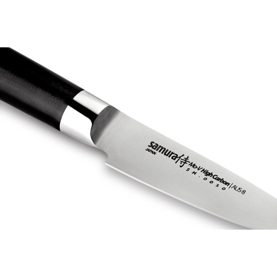 Нож кухонный овощной Samura Mo-V, 90 мм. (SM-0010)