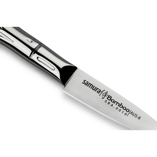 Нож овощной Samura Bamboo, 80 мм. (SBA-0010) Нож овощной Samura Bamboo, 80 мм. (SBA-0010)