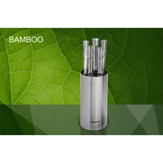 Подставка для ножей универсальная Samura Bamboo, 200 мм. (KBA-100) Подставка для ножей универсальная Samura Bamboo, 200 мм. (KBA-100)