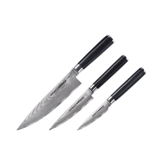 Набор ножей из 3 предметов Samura Damascus (SD-0220)