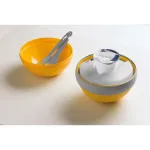 Ланч-бокс для салата с аккумулятором холода и приборами Guzzini ON THE GO, зеленый (100100163)