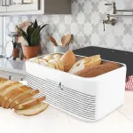 Хлебница Maestro Light line, 300 x 200 x 157 мм. (MR-1772-S)