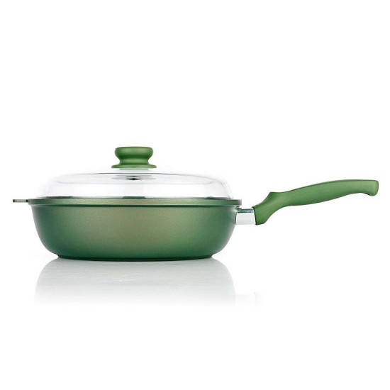 Сотейник с крышкой RISOLI DR GREEN INDUCTION, 28 см.