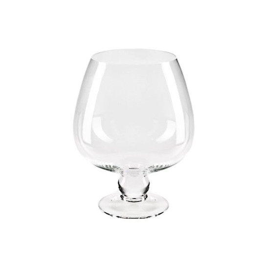 Ваза MAZHURA GENEVA, коньяк, d 20 см, h 25,4 см, 3,5л.