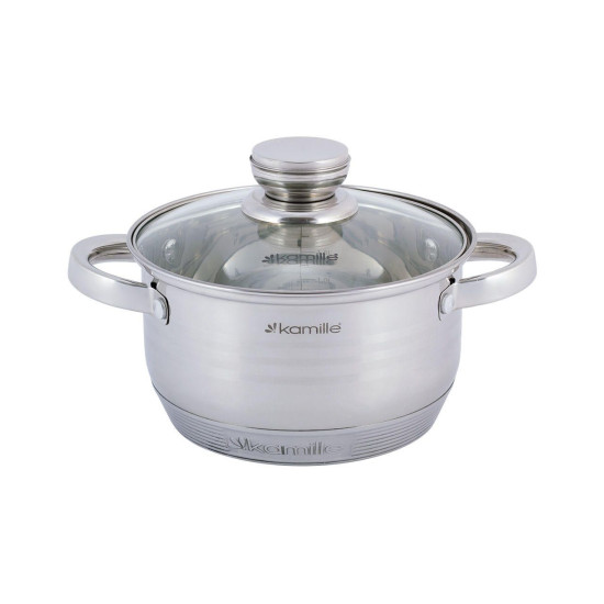 Набор посуды нержавеющий Kamille, 6 предметов (4915) Набор посуды нержавеющий Kamille, 6 предметов (4915)