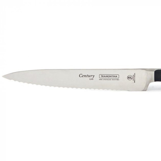 Нож кухонный Tramontina Century Serrated, 150 мм. (24008/106) Нож кухонный Tramontina Century Serrated, 150 мм. (24008/106)