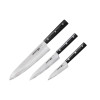 Набор кухонных ножей Samura 67 Damascus, 3 предмета (SD67-0220M)