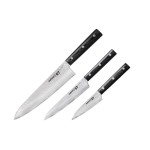 Набор кухонных ножей Samura 67 Damascus, 3 предмета (SD67-0220M) Набор кухонных ножей Samura 67 Damascus, 3 предмета (SD67-0220M)