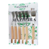 Набор вилок MAZHURA BEECH WOOD, 6 приборов