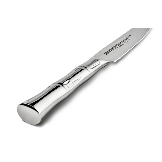 Нож стейковый Samura Bamboo, 110 мм. (SBA-0031) Нож стейковый Samura Bamboo, 110 мм. (SBA-0031)