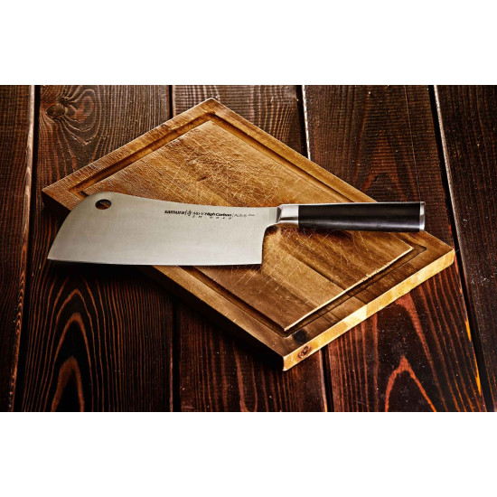 Нож-топорик для мяса Samura Mo-V, 180 мм. (SM-0040) Нож-топорик для мяса Samura Mo-V, 180 мм. (SM-0040)