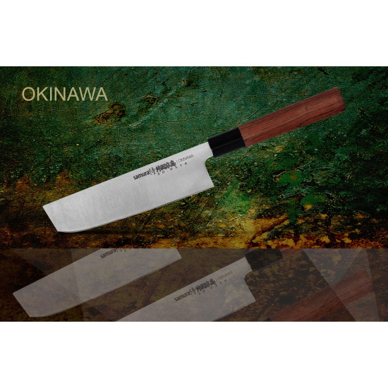 Ніж овочевий Samura Okinawa Накірі, 172 мм. (SO-0174)