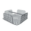 Салфетница квадратная Guzzini TIFFANY, серый (19870092)