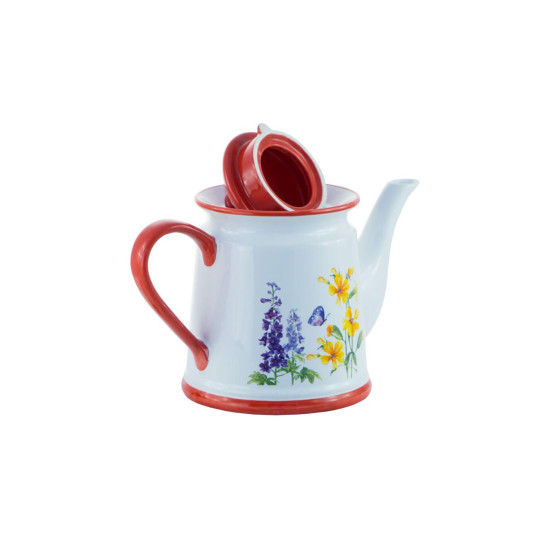 Чайник-заварник керамический Maestro Flora, 800 мл. (MR-20008-08) Чайник-заварник керамический Maestro Flora, 800 мл. (MR-20008-08)