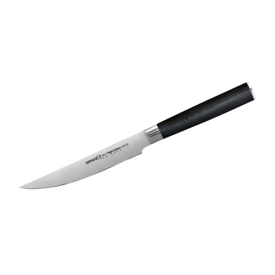 Нож для стейка Samura Mo-V, 120 мм., black (SM-0031)