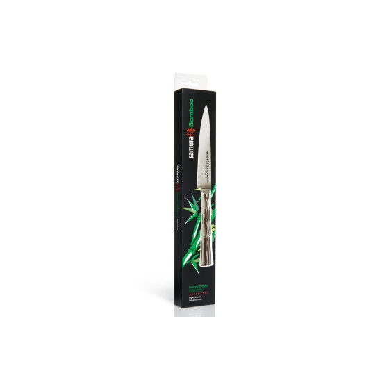 Нож кухонный универсальный Samura Bamboo, 120 мм. (SBA-0021) Нож кухонный универсальный Samura Bamboo, 120 мм. (SBA-0021)