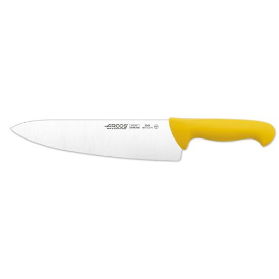 Нож поварской Arcos 2900 желтый, 250 мм. (290800)