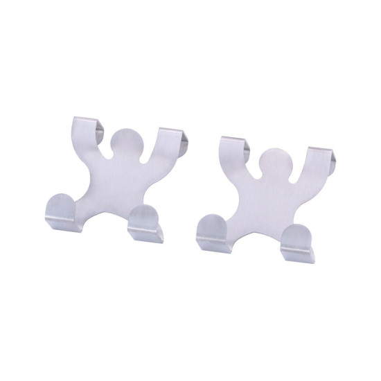 Набор крючков нержавеющих Kamille, 46 x 46 мм, 2 шт.