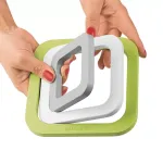 Набор подставок под горячее Guzzini KITCHEN ACTIVE DESIGN, 3 шт, яблочно зеленый (29230084) Набор подставок под горячее Guzzini KITCHEN ACTIVE DESIGN, 3 шт, яблочно зеленый (29230084)