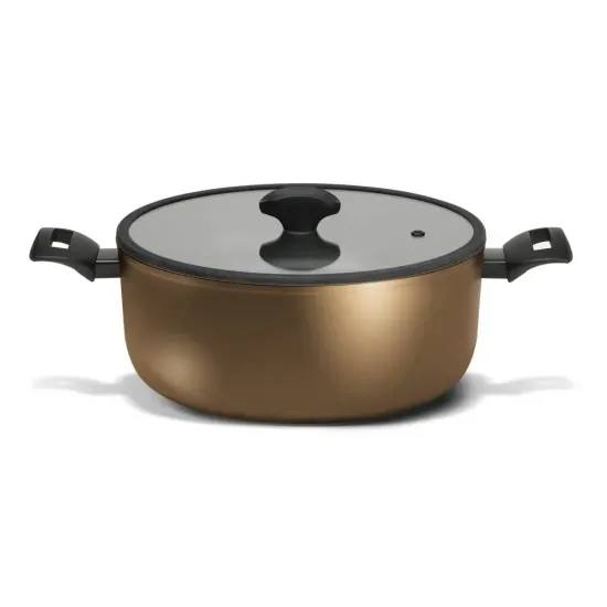 Каструля із кришкою TVS Tenace Induction, 24 см, 3,5 л. (DT474243710001C)