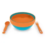 Ланч-бокс для салата с аккумулятором холода и приборами Guzzini ON THE GO, зеленый (100100163)